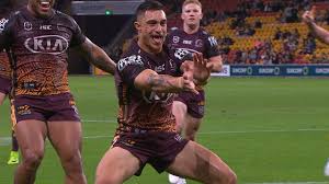 Kotoni staggs is reportedly considering legal action after a 'sensitive video' was released onlinecredit: Nrl 2020 Brisbane Broncos Vs Cronulla Sharks Kotoni Staggs Shake A Leg Dance Video Highlights Scores Round 12