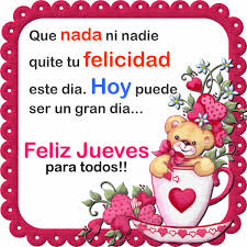 Resultado de imagen de feliz jueves grupo