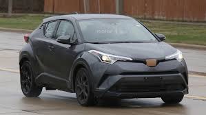 Toyota shīeichiāru) is a subcompact crossover suv produced by toyota. 2018 Toyota C Hr Spied In U S Guise