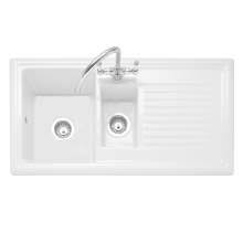 Reginox mataro 1 bowl ceramic undermount kitchen sink. Ceramic Kitchen Sinks Sinks Taps Com
