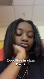 When Class Is So Boring You Draw Your Classmate Hana