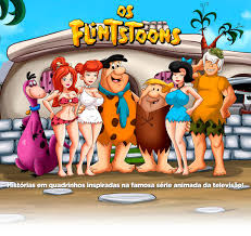 Os Flintstoons: Cartoons pornô inspirados no desenho. Tufos.com.br