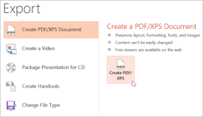 Maybe you would like to learn more about one of these? Save Powerpoint Presentations As Pdf Files Office Support