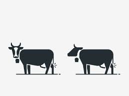 Icon Cows Cow Illustration Cow Logo Cow Icon