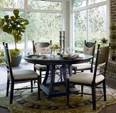 Universal Furniture Paula Deen Round Breakfast Pedestal Table Home Country Dining Rooms Dining Room Table