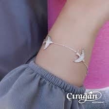 Anka Kusu Altin Bileklik 2020 Bileklik Swarovski Altin