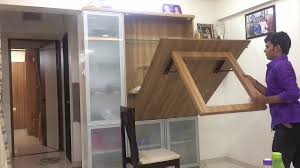Collapsible dining table from the above 2473x1395 resolutions which is part of the home ideas.download this image for free in hd resolution the choice download button below. Folding Dining Table New Model By Parthcreationhub Youtube