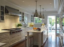 Long Kitchen Design
