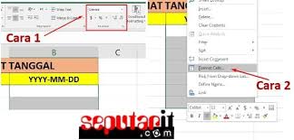 Ini Dia Cara Merubah Format Tanggal Dd Mm Yyyy Menjadi Yyyy Mm Dd Di Excel