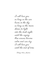 Valentines Day Gift Romantic Love Poem Print By Christy Ann Martine Romantic Love Poems Time Poem Love Poems