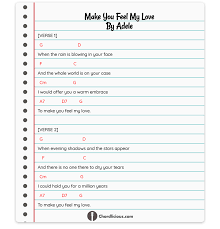 Chord Make You Feel My Love When The Rain Is Blowing In Your Face And The Whole World Is On Your Case I Wo How Are You Feeling Easy Ukulele Songs