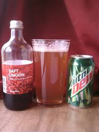 1 Can Of Mountain Dew And 1 Ounce Of Lingonberry Drink Concentrate From Ikea Super Yum Drinks Yum Mountain Dew