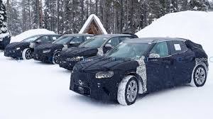 We are introducing hyundai's the first fully electric car, ioniq 5. Genesis Gv60 Spied With Kia Cv Hyundai Ioniq 5 In Nearly 60 Photos