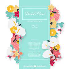 Choose from over a million free vectors, clipart graphics, vector art images, design templates, and illustrations created by artists worldwide! Free Wedding Invitation Card With Colorful Flowers Vector New Download Svg Vector Download Svg Converterconverter Download