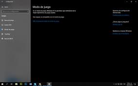 Abre al menú de inicio y accede a la configuración de windows 10. Windows 10 No Aparece El Boton Del Modo Juego Microsoft Community