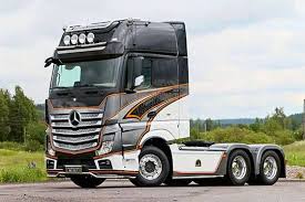 Mercedes Benz Actros Mp4 Gigaspace Lkws Lkw Mb Truck