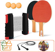 Ben je helemaal hierheen gescrold om over table tennis set te lezen? Hook Portable Table Tennis Set Ping Pong Set Ping Pong Table Net Include 2 Bats And
