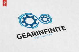 Gear Infinite Logo Infinite Logo Bike Logos Design Logos