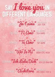 Maybe you would like to learn more about one of these? Amazing Ways To Express Your Love Say I Love You In Different Languages Wattpad
