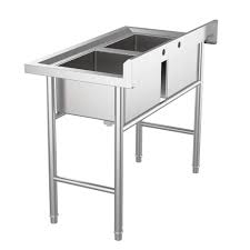 Maybe you would like to learn more about one of these? Buy Ktaxon Commercial 304 Stainless Steel Sink 2 Compartment Free Standing Utility Sink For Garage Restaurant Kitchen Laundry Room Outdoor 37 W X 22 5 D X 40 H Online In Taiwan 205824047