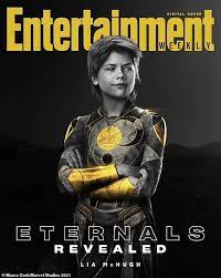 The Eternals Angelina Jolie On Entertainment Weekly Cover In 2021 Marvel Entertainment Weekly Marvel Entertainment