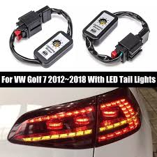 In a perfect world we would run the 2 missing. Black Dynamic Turn Signal Indicator Led Taillight Add On Module Cable Wire Harness For Vw Golf 7 Left Right Tail Light 2pcs Aliexpress