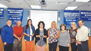 The News Journal Whitley East educators recently awarded 'Above and Beyond'  awards