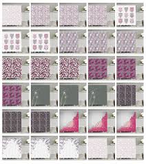 A millennial pink bathroom london based design studio 2lg. Pink And Grey Shower Curtain Fabric Bathroom Decor Set With Hooks 4 Sizes Ebay