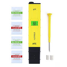Etekcity 0 05ph Haute Precision Ph Metre Avec Atc Et Lcd Retroeclaire Notice Detaillee En Francais Resolution 0 01ph Testeur Resolution Numeriques Detaille