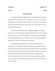 This fascinating, superbly written memoir was a new york times bestseller for two years. The Color Of Water Documents Course Hero