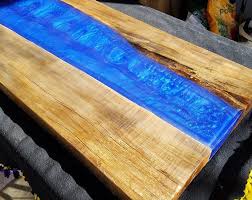 Sold Resin River Table W Rocks Embedded And Backlit By Led Etsy Led Light Strips Strip Lighting Amazing Resin