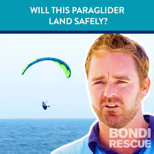 Paraglider Makes An Emergency Landing!