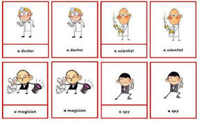 Les Metiers En Anglais Apprendre L Anglais La Famille En Anglais Affiches Educatives