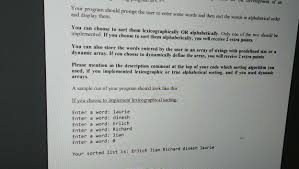 Do you prefer ordering gifts from catalogs instead of in stores or ? Solved Ne Uevebpment Of An Your Program Should Prompt The Chegg Com