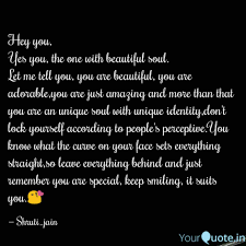 Hey You Yes You The One Quotes Writings By Shruti Jain Yourquote