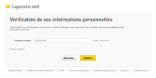 Numero de compte la poste. Aide En Ligne Laposte Net