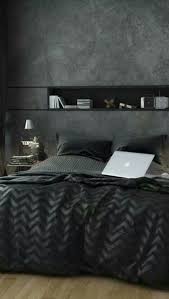 Black And Grey Wallpaper For Bedroom 10 Shades Of Grey In The Bedroom Masculine Bedroom Design Bedroom Interior Modern Bedroom