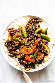 Ground Beef Stir Fry With Garlic Ginger Sauce Recipe In 2020 Ground Beef Stir Fry Beef Stir Fry Stir Fry