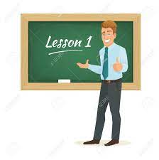 Check spelling or type a new query. Vector Cartoon Flat Male Teacher Standing At The Blackboard Royalty Free Cliparts Vectors And Stock Illustration Image 63149608