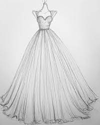 Dress Drawing Sketches Pencil Dresssyari Dresser Dressy Dress Design Drawing Dress Design Sketches Fashion Design Sketches