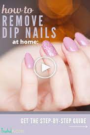Safely Remove Dip Powder Nails Powder Nails Dip Powder Nails Nails At Home