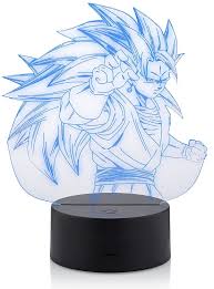 30 jours pour changer d'avis. Luminaires Eclairage Lampe 3d Dragon Ball Z Cadeau 7 Couleurs Illusion Ssj3 Vegito Vegeta Et Goku Potara Fusion Night Light Lampes Table Et Chevet