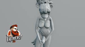 STL file Futanari Furry Hentai Girl 👧・3D printer design to download・Cults