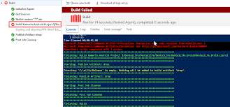 Vsts Build Definition For Android Failing Stack Overflow