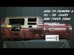1995 1996 1997 1998 Chevy Gmc Truck Silverado Sierra Tahoe Suburban Yukon Dashboard Dash Removal Yo Chevy Silverado 1995 Chevy Silverado Chevy Silverado 1500