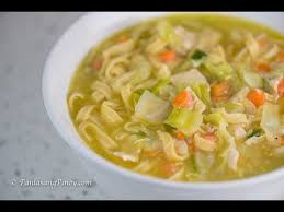 Chicken Lomi Is A Type Of Filipino Chicken Noodle Soup Compared To Traditional Chicken Soup The Broth For This Particul Chicken Lomi Recipe Recipes Soup Dish