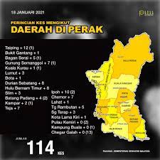 Daerah di perak terbahagi kepada dua belas buah daerah kesemuanya. Perak Press Berikut Adalah Perincian Kes Situasi Covid 19 Mengikut Daerah Di Negeri Perak 114 Kes Baharu Yang Dilaporkan Pada Hari Ini 18 Januari 2021 Ke Kementerian Kesihatan Malaysia Kkm 98 Kes