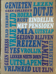 Pensioen Pensioen Kaart Maken Afscheid Collega Spreuken