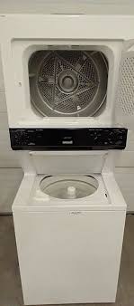 Are stackable washers and dryers considered to be full size? Used Stackable Unit Frigidaire Mlc275cw5 Max Used Appliances