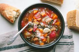 Shrimp kale and israeli cousous serves 4 to 6. A Thought For Food